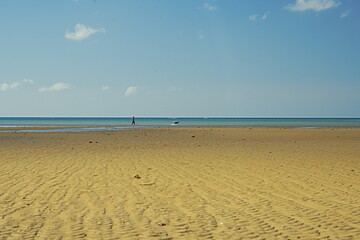 Obraz premium sand beach and sea