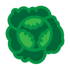 Cauliflower Flat Icon