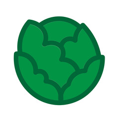 Cauliflower Flat Icon