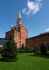 The kremlin in Moscow,