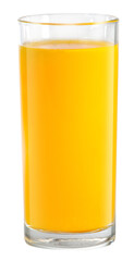 orange juice isolated. PNG transparency	