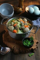 stew with vegetables