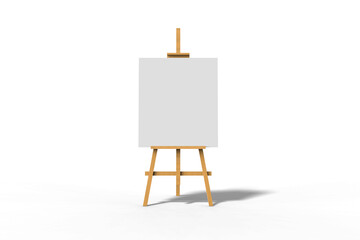 Front View of Easel