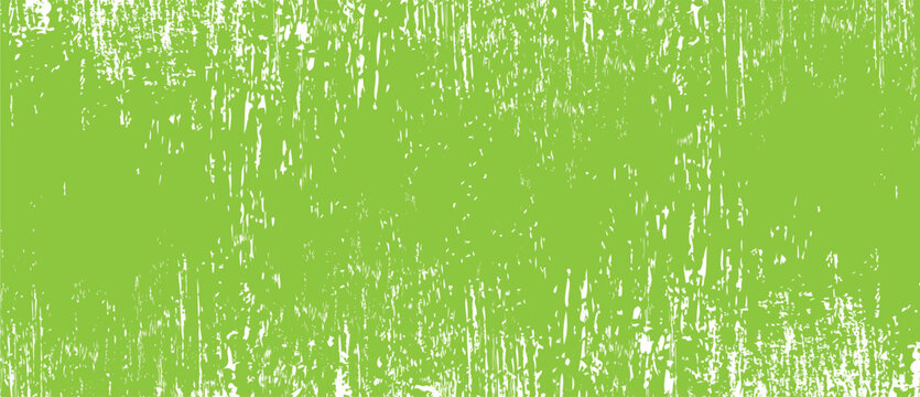 Green brush background. Green ink splash on backdrop. Brush stroke background for wallpaper, paint splatter template, dirt banner, watercolor design, dirty texture. Trendy brush background, vector	