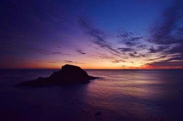 利尻島の夜明け