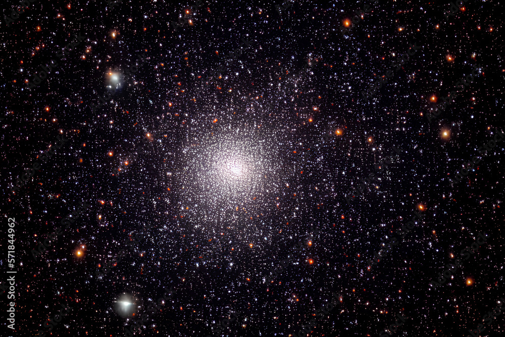 Wall mural globular cluster. generative artificial intelligence.