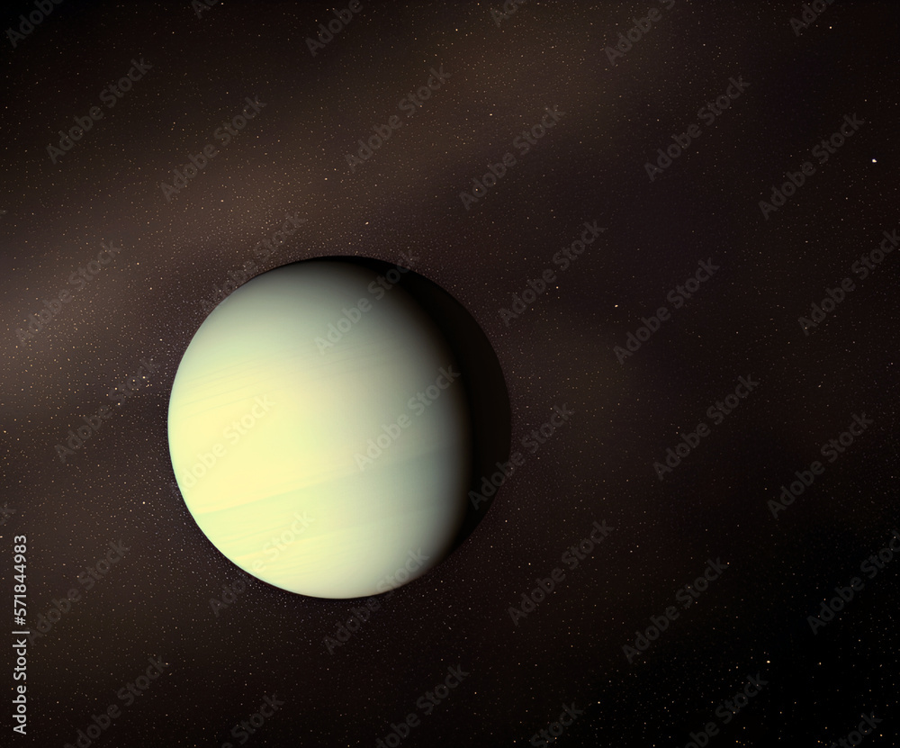 Wall mural planet venus. generative artificial intelligence.