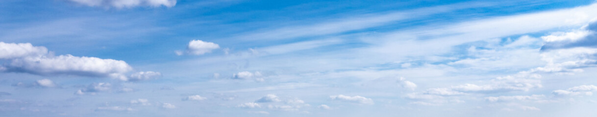 青空　空　雲　パノラマ