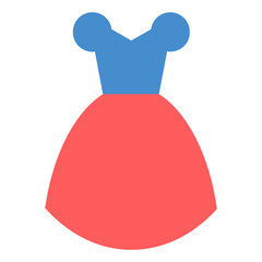 dress flat icon