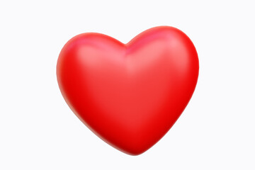3d Heart, Valentine 3d Illustration