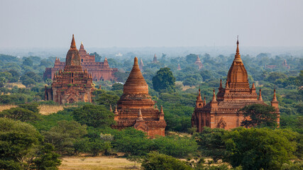 Temple and Pagodas of Bagan in Myanmar	