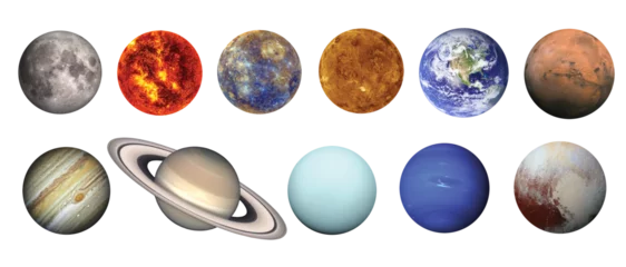 Foto op Plexiglas Solar system. Elements of this image furnished by NASA © wasan