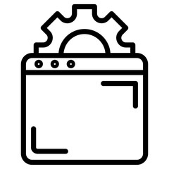 web settings icon