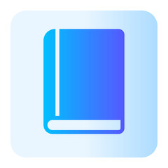 book gradient icon