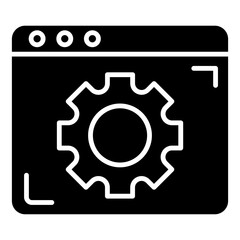 web settings icon