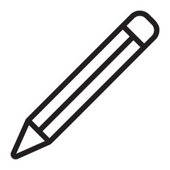 pencil line icon
