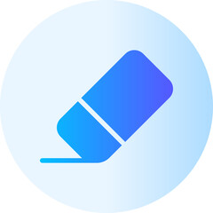 eraser gradient icon