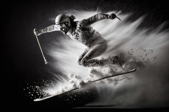 ski player