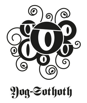 MONSTRE Lovecraft CTHULHU Yog Sothoth tas d'œils grand ancien 1