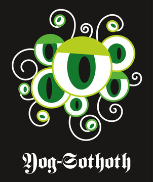 MONSTRE Lovecraft CTHULHU Yog Sothoth tas d'œils grand ancien 4