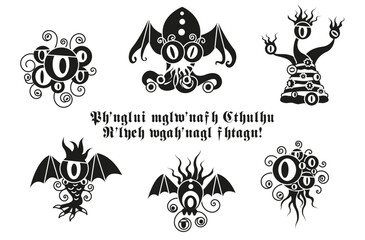 P'tits anciens Lovecraft CTHULHU 9