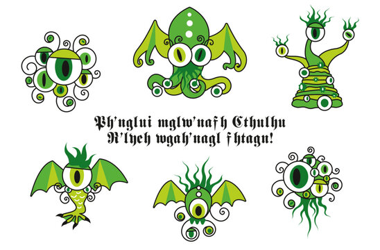 P'tits anciens Lovecraft CTHULHU 12