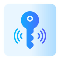 key gradient icon