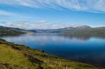 Fototapeta na wymiar Landscape of the Assynt region, Scottish Highlands, UK