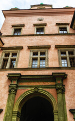 Obraz premium Entrance to Wawel palace
