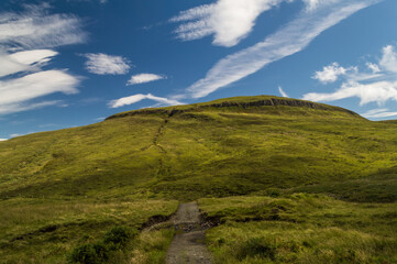 Obraz na płótnie Canvas Amazing landscape of the Isle of Skye, Scottish Highlands, UK