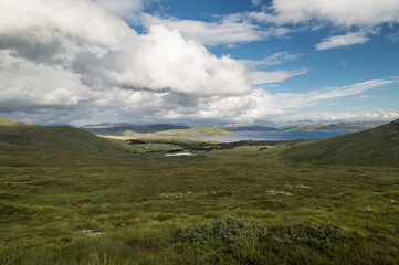Fototapeta na wymiar Amazing landscape of the Isle of Skye, Scottish Highlands, UK