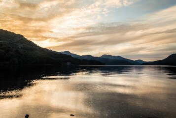 Loch Ness lake in Scotland