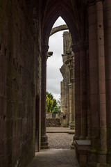 Fototapeta premium Ruins of Melrose Abbey, Scotland