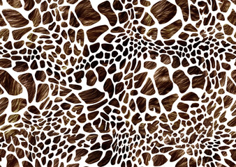 abstract leopard print texture design	
