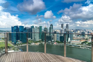 Foto auf Glas Singapore city © Best View Stock