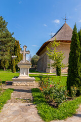 Fototapeta na wymiar Old Monastery in Suceava