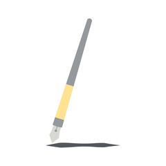 Classic Fountain Ballpoint Vintage Pen Drawing Doodle Line
