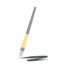 Classic Fountain Ballpoint Vintage Pen Drawing Doodle Line
