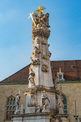 Holy Trinity Statue near St.Matthias Church, Budapest, Hungary