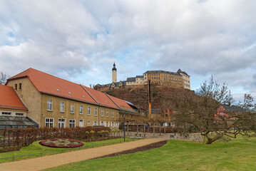 Fototapeta na wymiar Deutschland - Thüringen - Greiz - Oberes Schloss