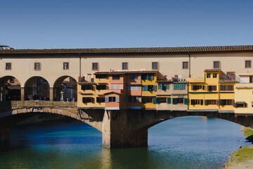 Fototapeta na wymiar Detail of Ponte Vecchio (