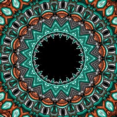 Mandala abstract ornate ornamental concept for element design