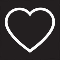 Love icon symbol vector image. Illustration of the valentine day symbol. EPS 10