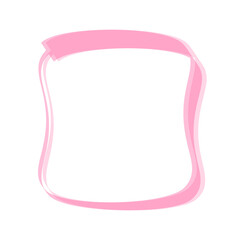 Basic Figures Shape Drawn Using Highlighter Marks
