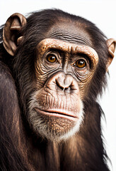Surprised Chimpanzee. generative AI