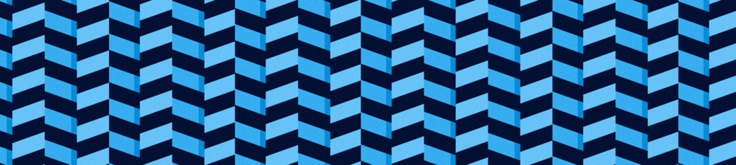 Fondo abstracto con patron geometrico y lineas alternas de color azul y negro