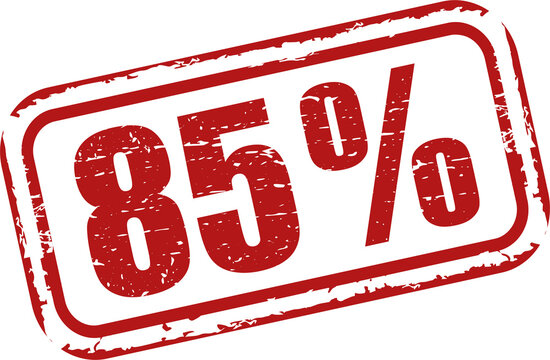 what is the value of 85
