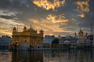The Golden Temple, also known as Sri Harmandir Sahib, is a revered Sikh gurdwara located in the city of Amritsar, in the state of Punjab, India.