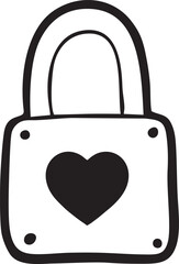 Love icon symbol vector image. Illustration of the valentine day symbol. EPS 10