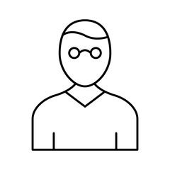 Customer Vector Icon easily modified

